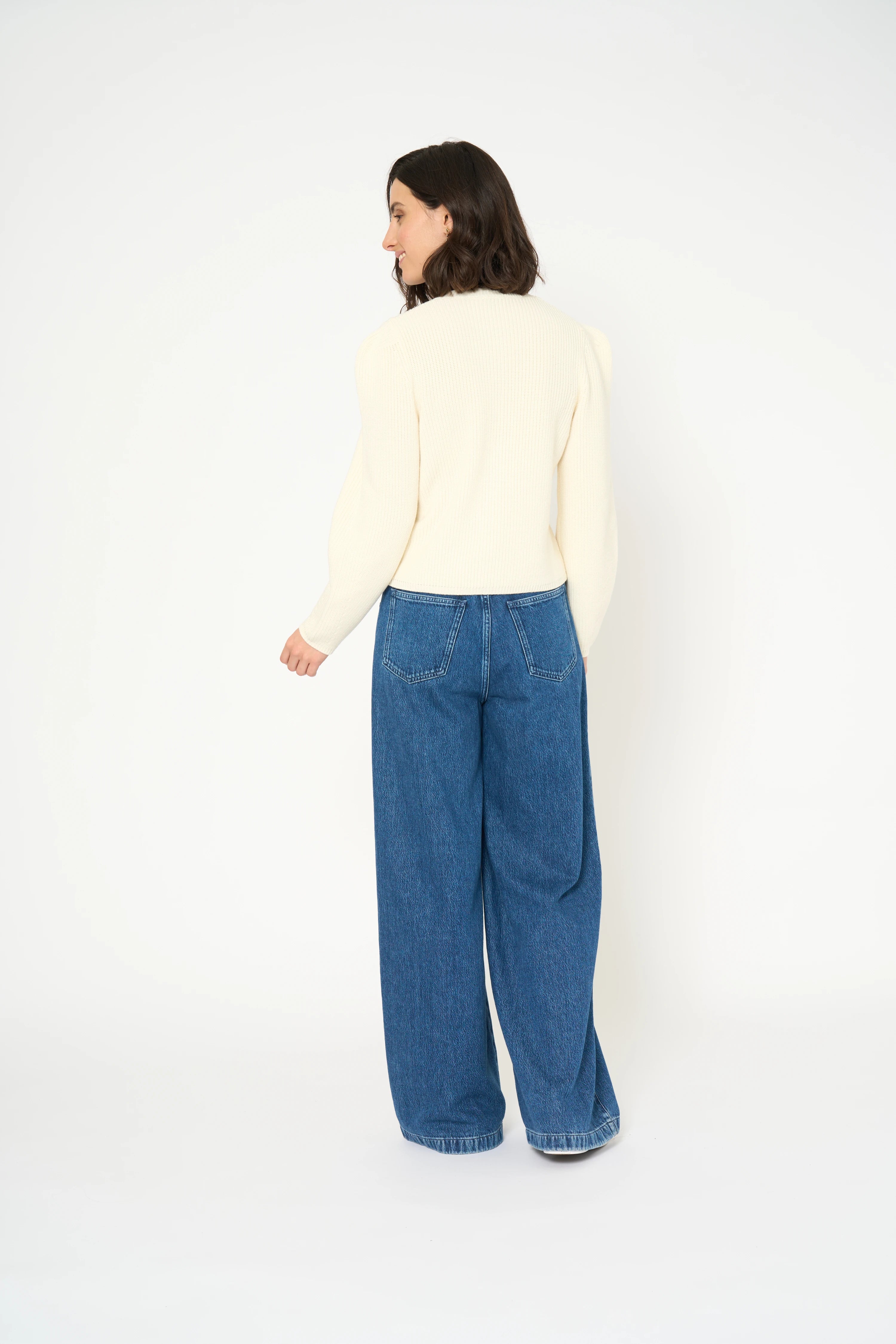 GILET MARINETTE - ECRU
