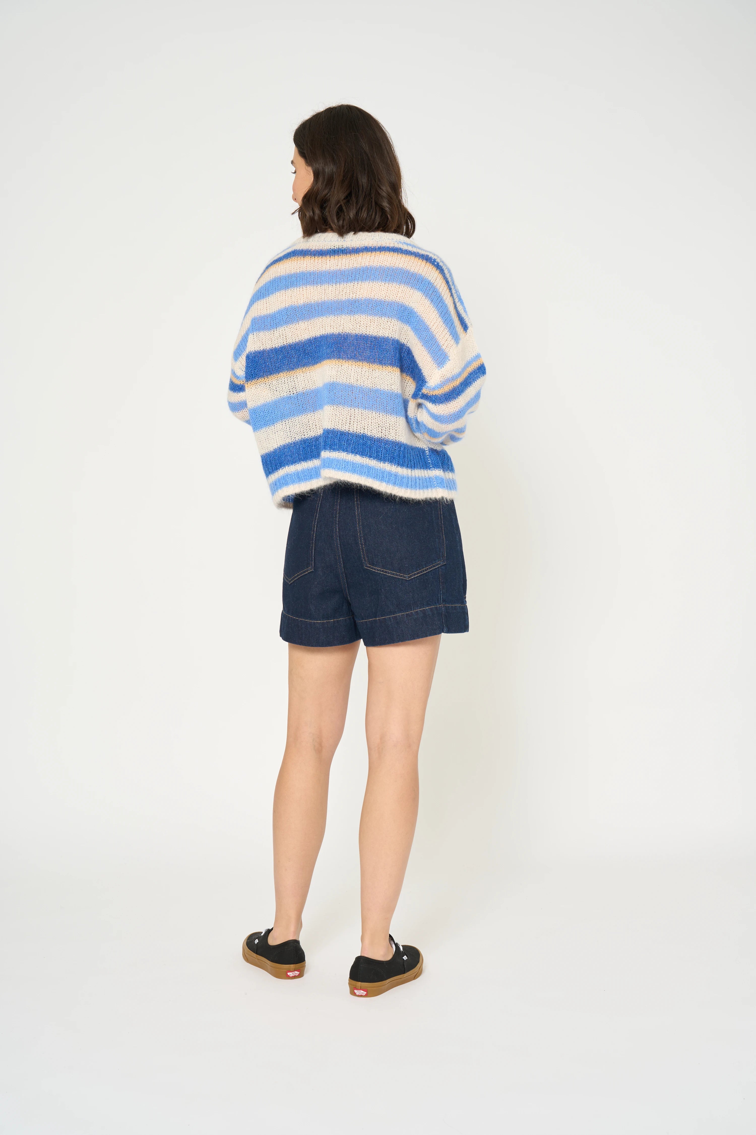 PULL MONA - WHITE BLUE