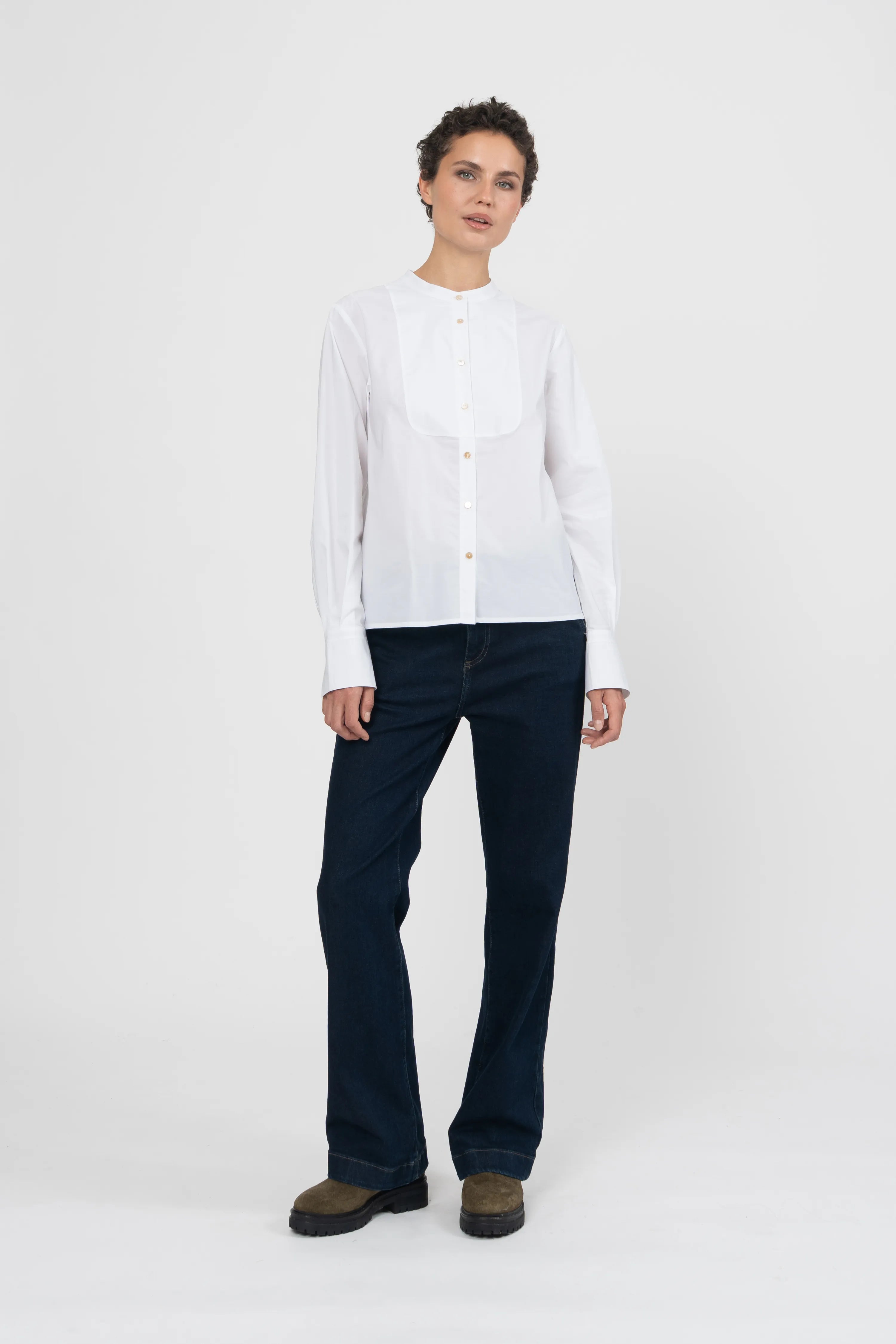 CHEMISE POLINE - BLANC
