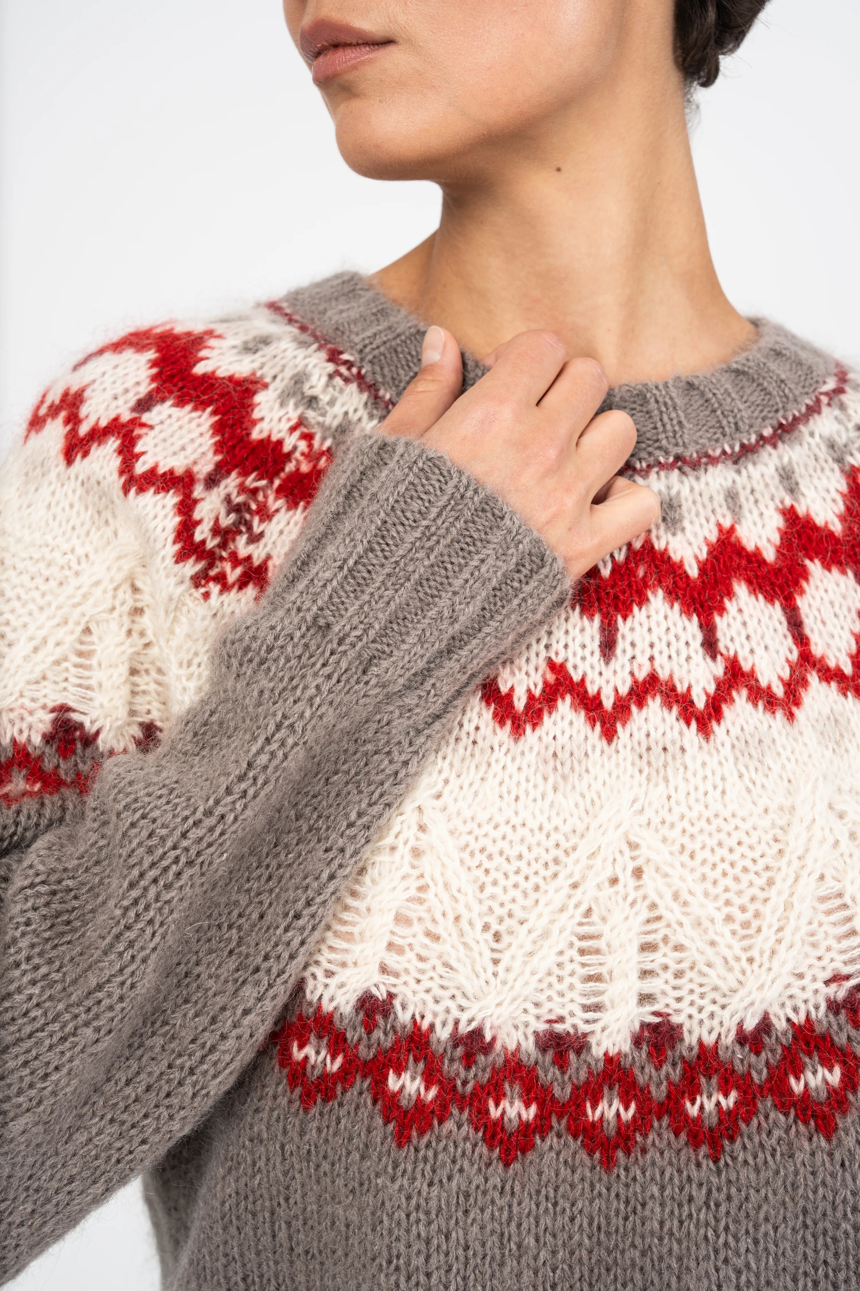 PULL MONET - TAUPE