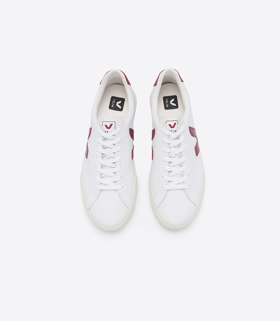 BASKETS VEJA ESPLAR LOW - BLANC MARSALA