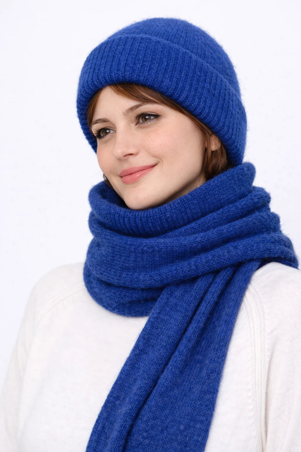 ECHARPE MAVY SURI - BRIGHT BLUE
