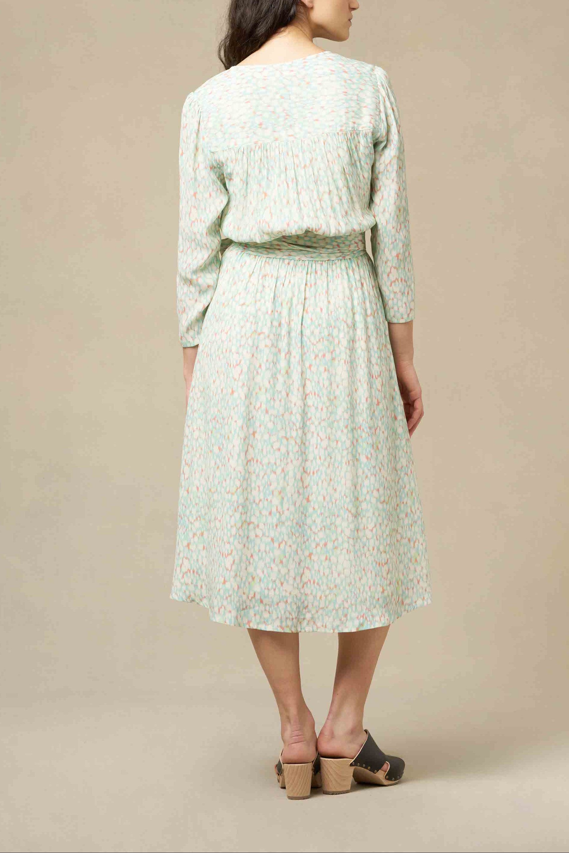 ROBE PAULOU - PRINT ACACIA