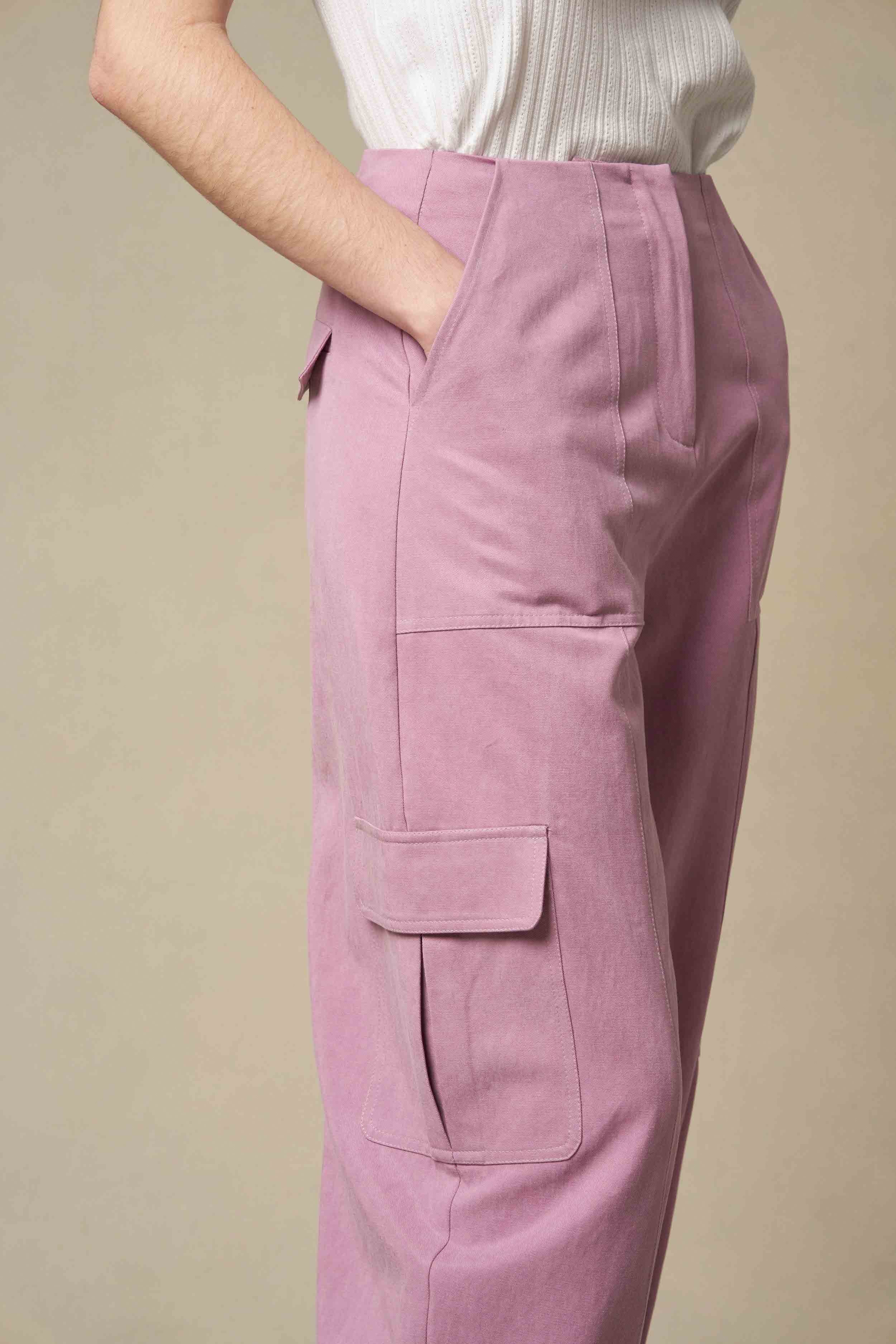 PANTALON RICHY - VIOLINE