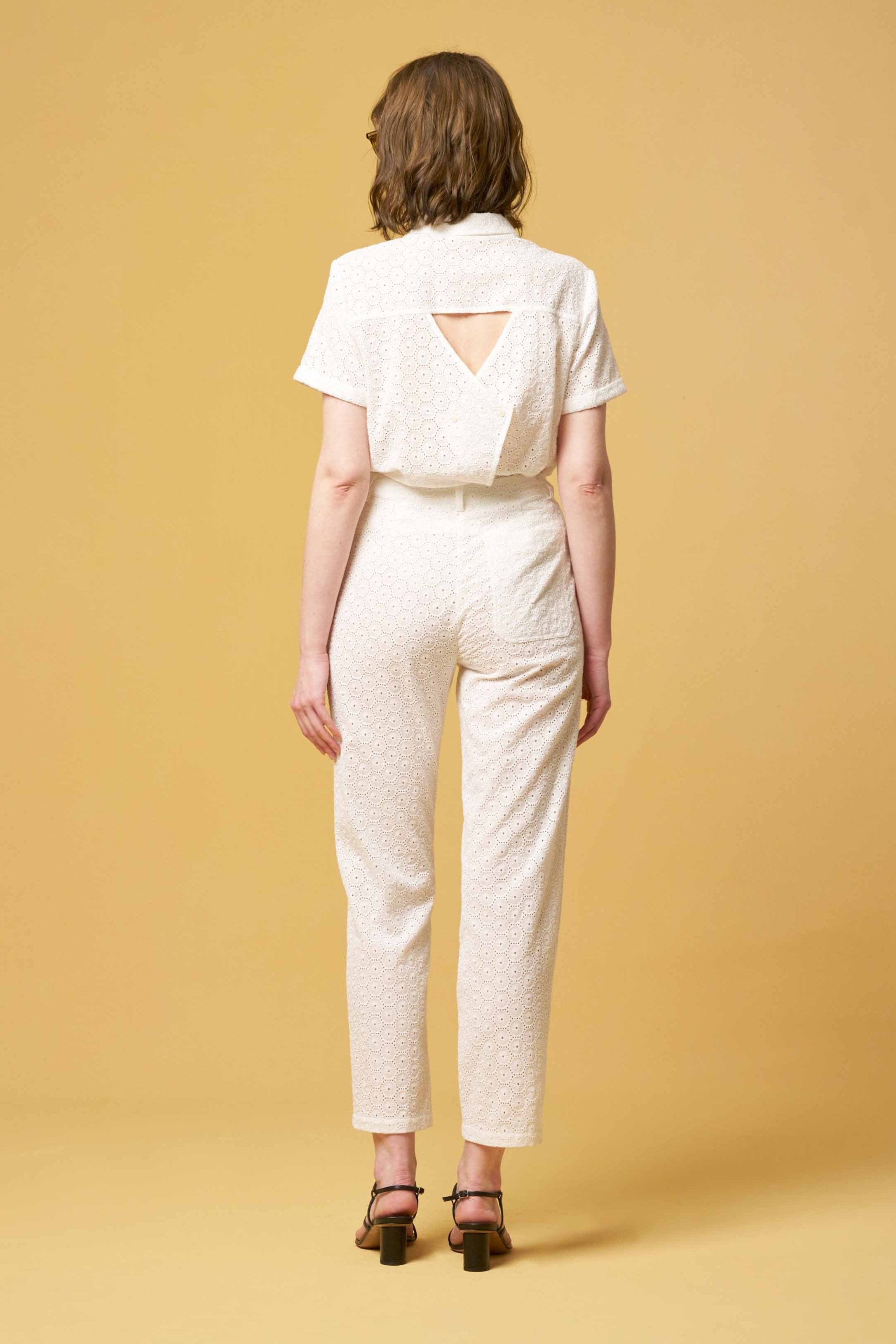 PANTALON RODESS - BLANC