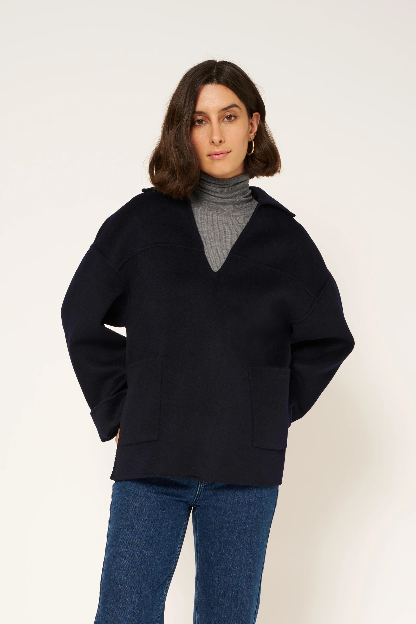 MANTEAU RITCH - NAVY