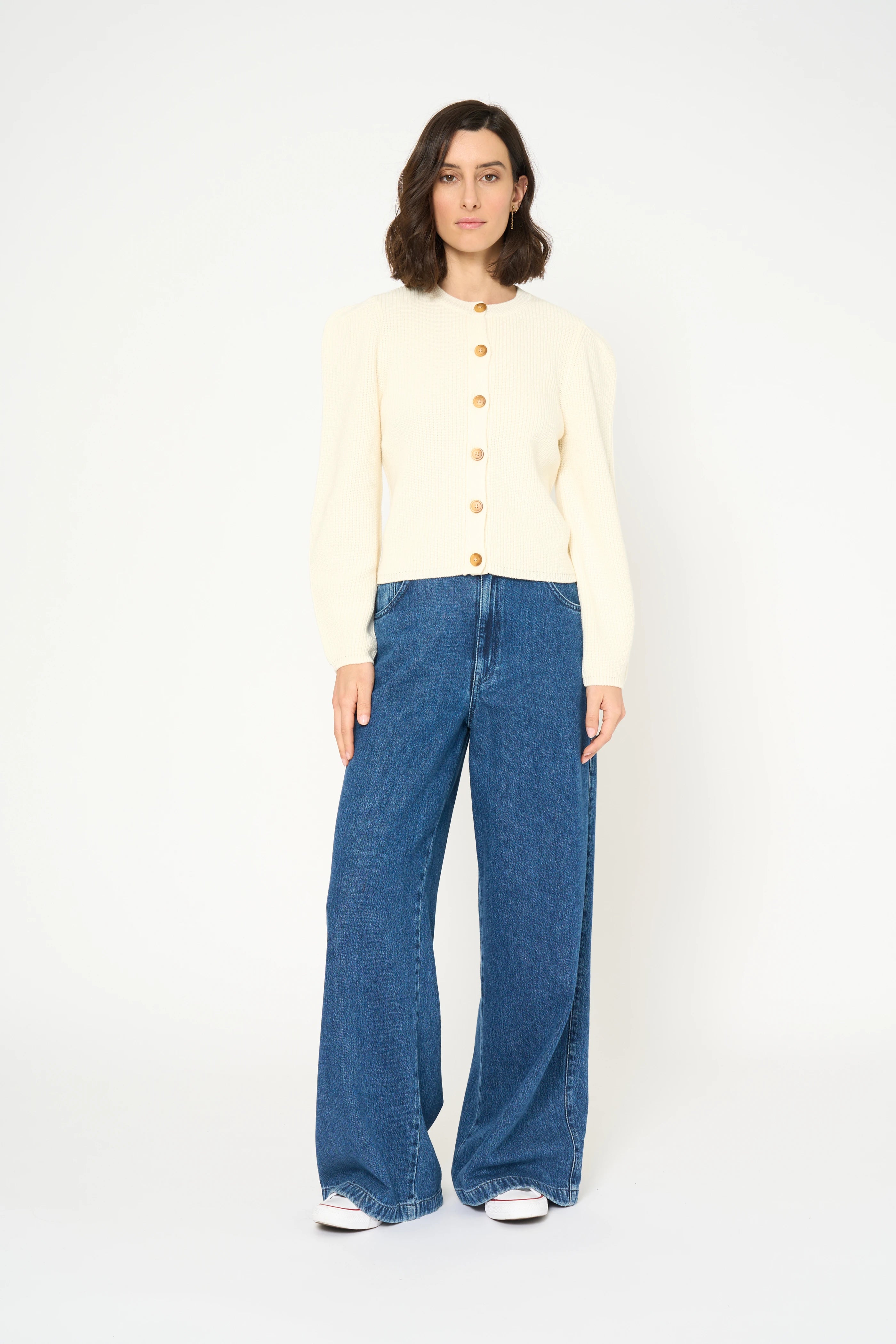 GILET MARINETTE - ECRU