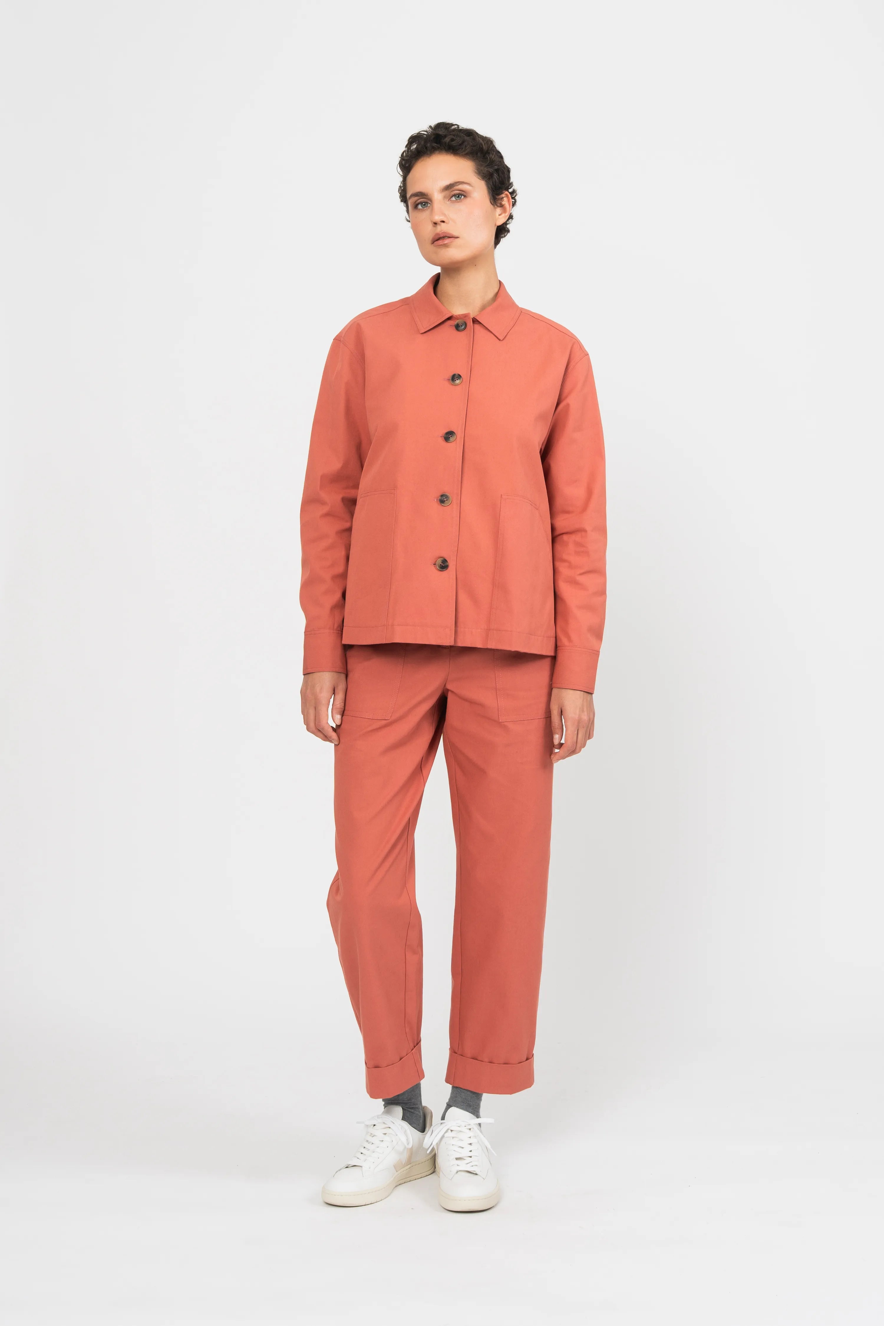 VESTE CLEA - TERRACOTTA