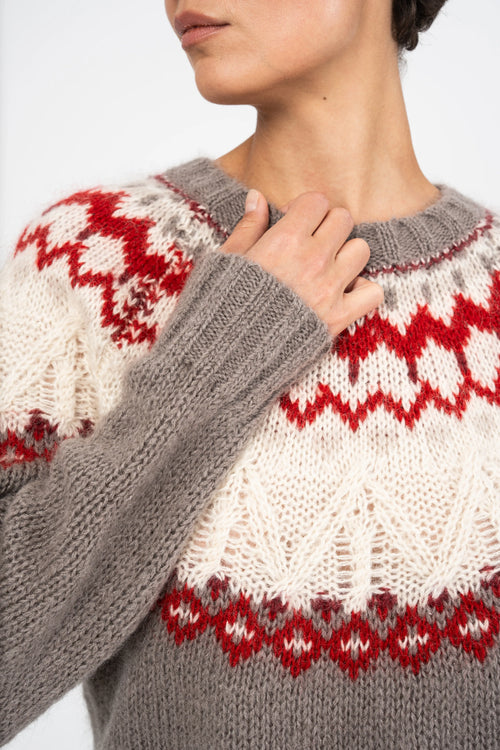 PULL MONET - TAUPE