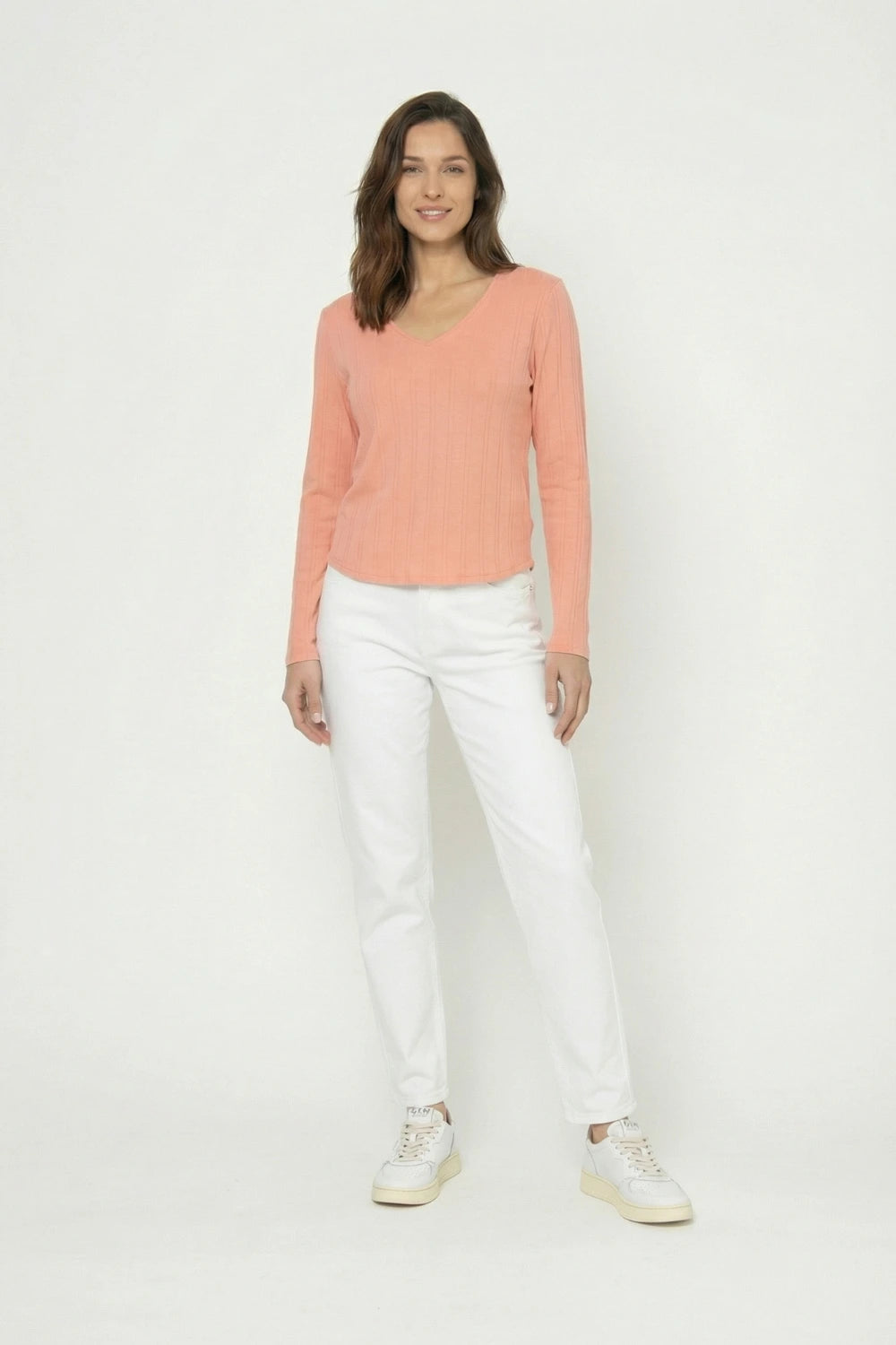 TEE-SHIRT TEA - CORAIL