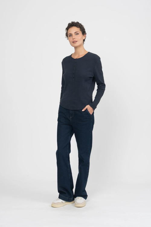 TEE-SHIRT TERRY - NAVY