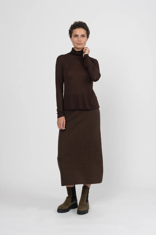 TEE-SHIRT TORI - MARRON